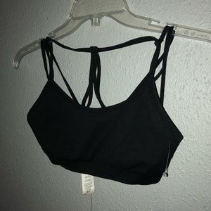 Fabletics Black Sports Bra